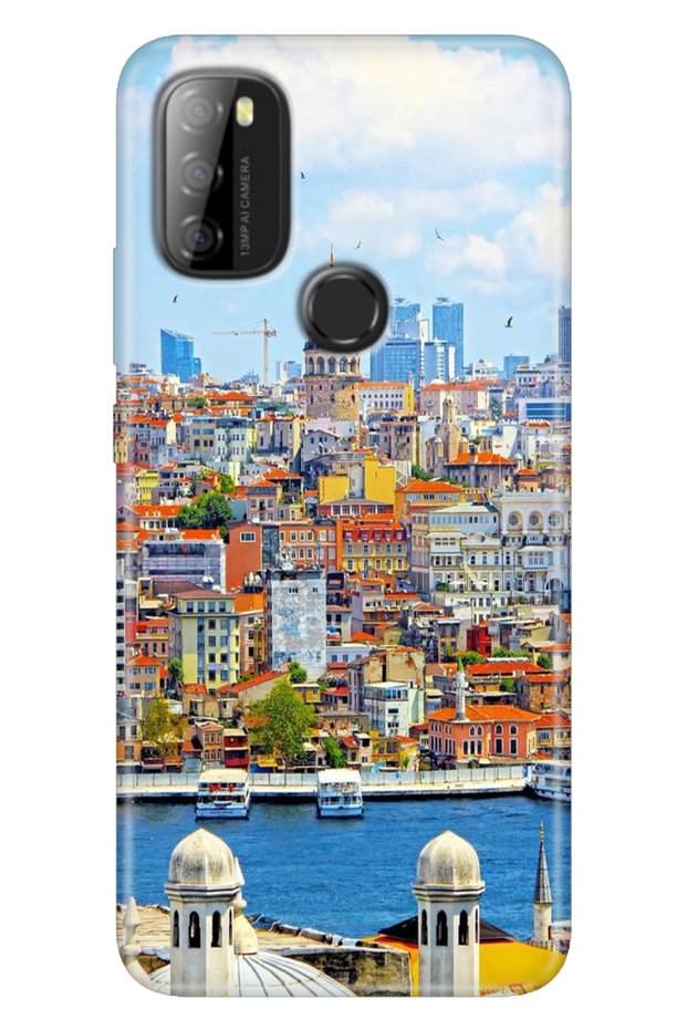 Reeder P13 Blue Max 2021 Case Rubber Printing Silicone Cover Istanbul