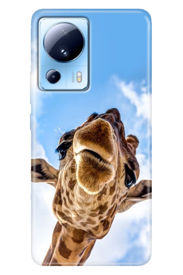 Case for Xiaomi Mi 13 Lite Patterned Mi 13 Lite Design Silicone Kiss