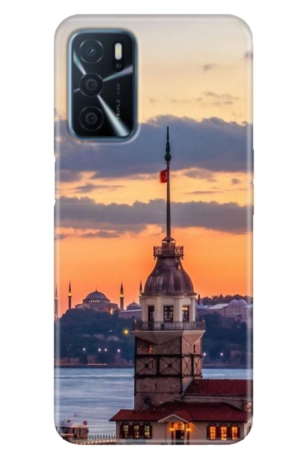 Oppo A16 Case (Cph2269) Compatible Silicone Design Stock Maiden's Tower