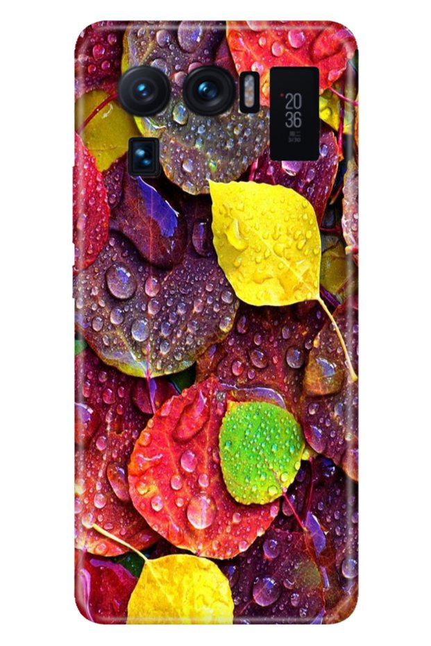 حافظة هاتف Xiaomi Mi 11 Ultra مصنوعة من السيليكون بتصميم مطبوع ملون من السيليكون