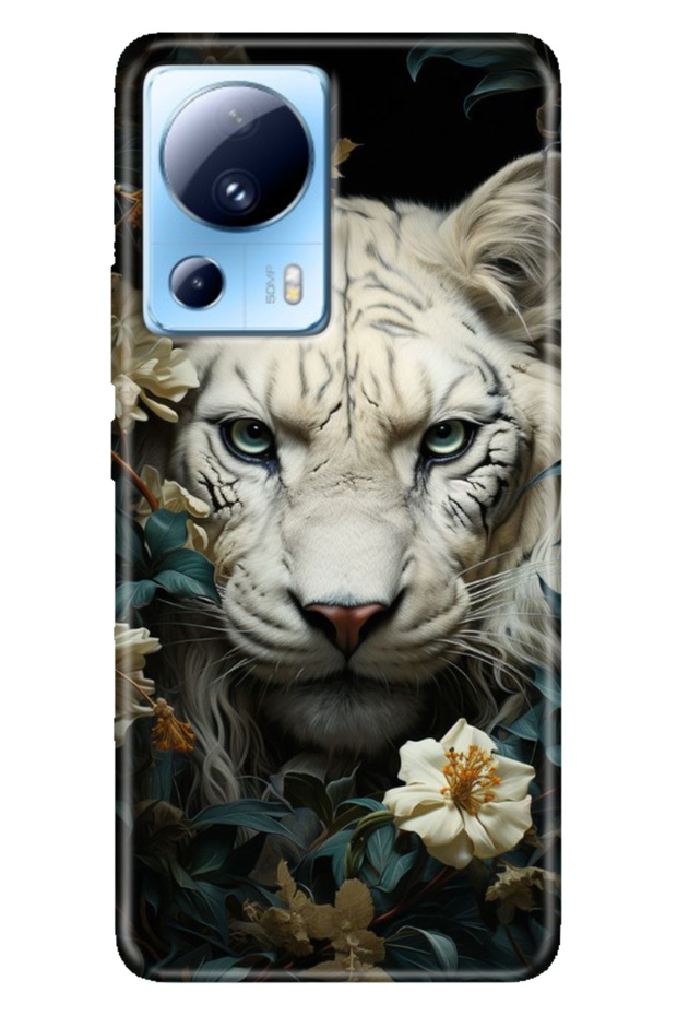 Case for Xiaomi Mi 13 Lite Patterned Mi 13 Lite Design Silicone Lion