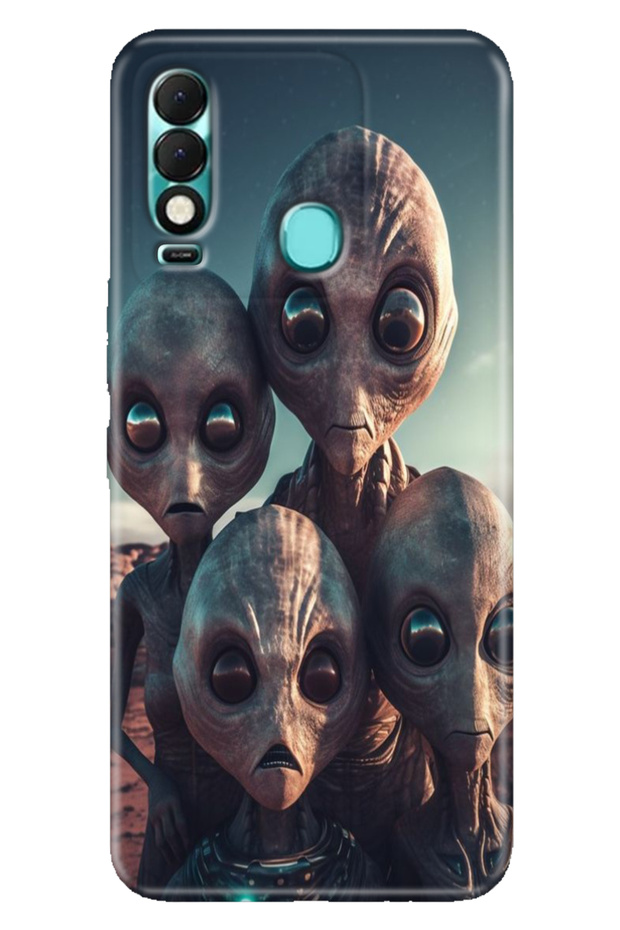 Tecno Spark 8t Case Patterned Cover Colorful Ufo