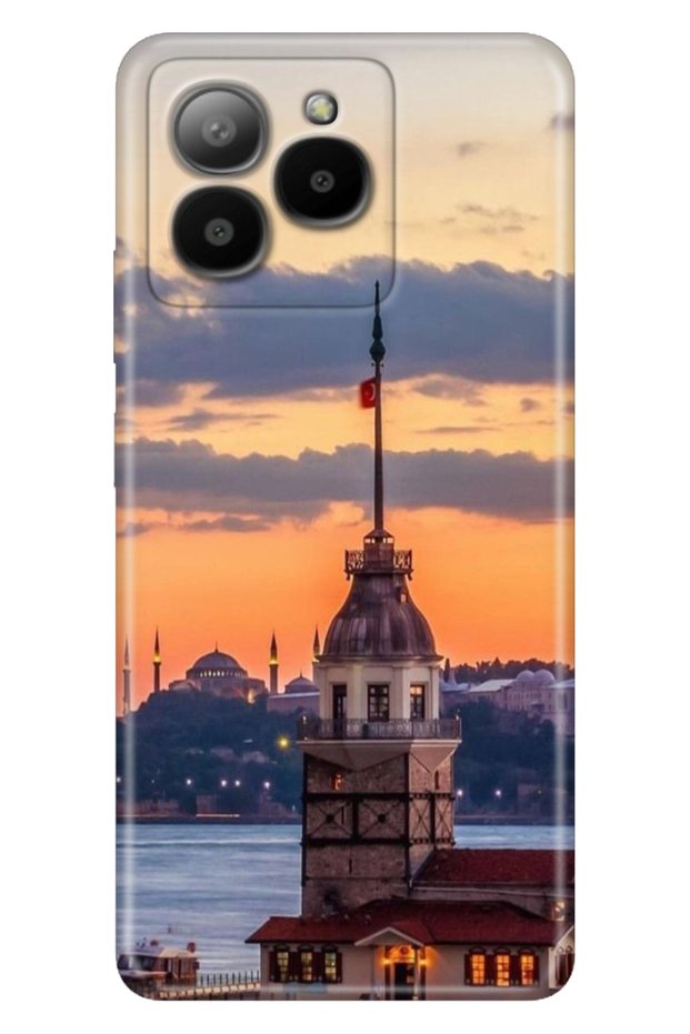 Omix X7 Case Colorful Special Themed Patterned Silicone Tpu Stock Maiden's Tower