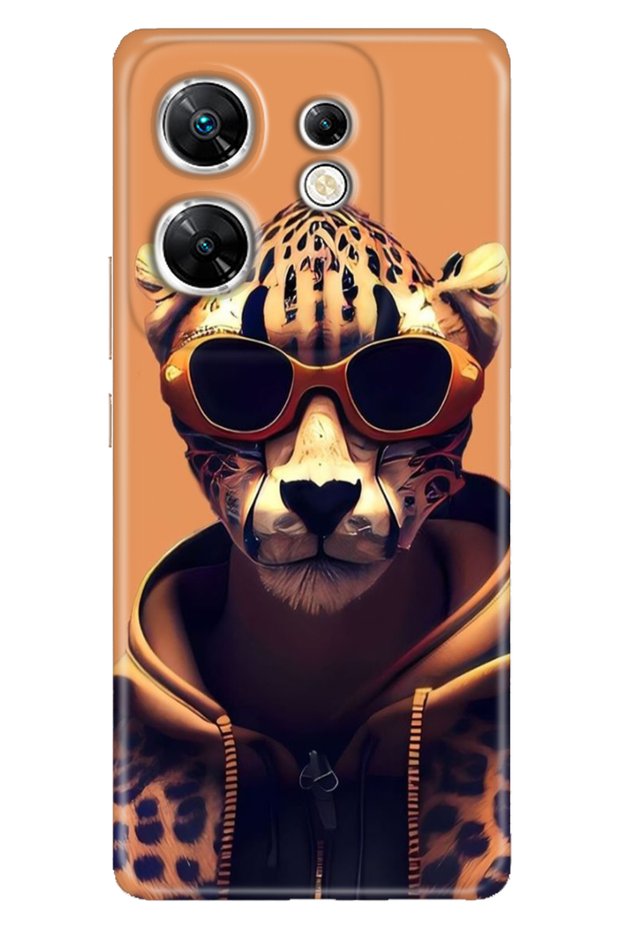 Infinix Zero 30 4g Case Colorful Patterned Print Silicone Tiger