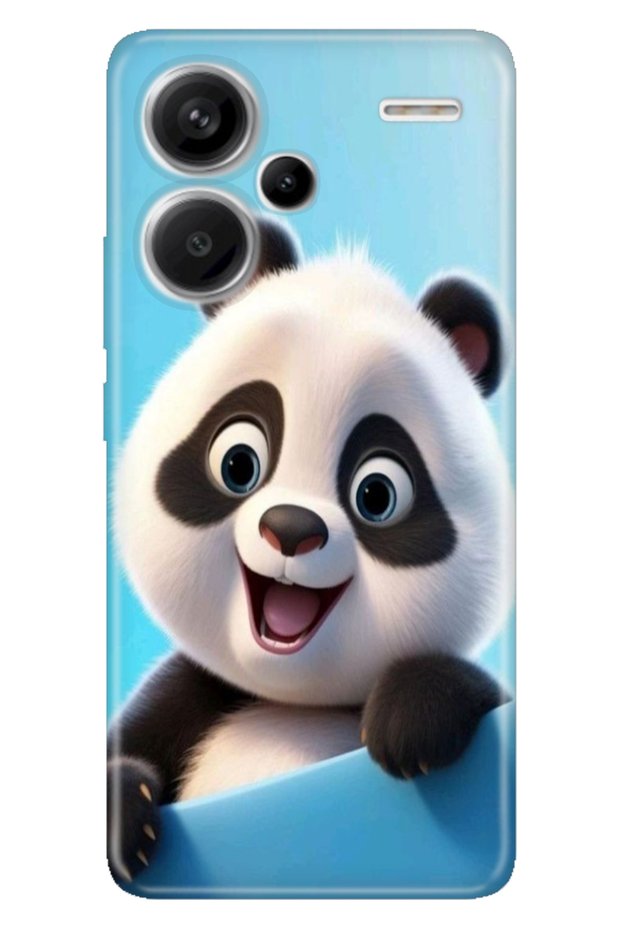 Xiaomi Redmi Note 13 Pro Plus 5g Case Colorful Pattern Printing Silicone Uv Panda