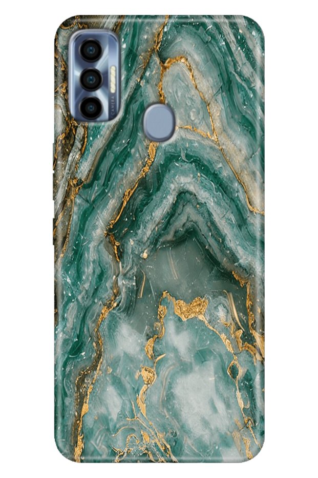 Tecno Spark 7 Pro Case Colorful Silicone Granite