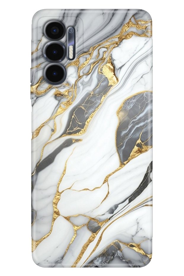 Tecno Pova 3 Case (Lf7N) Compatible Colorful Print Pattern Flexible Silicone Arsos Marble
