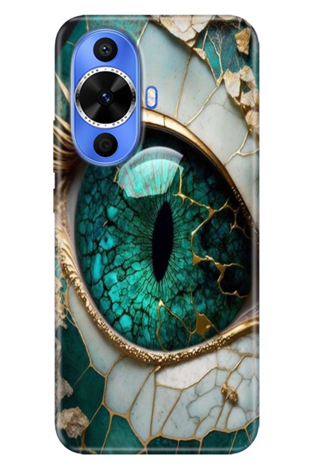 Huawei Nova 12S Case Colorful Tpu Uv Printed Patterned Silicone Goddess Eye