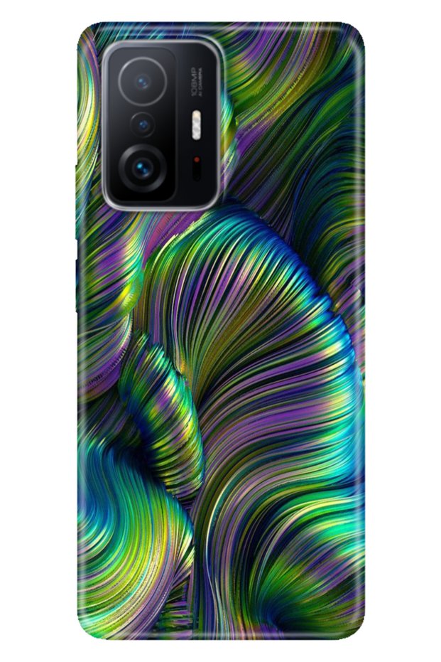 Xiaomi Mi 11t - 11t Pro Case Colorful Special Themed Patterned Silicone Tpu Holographic