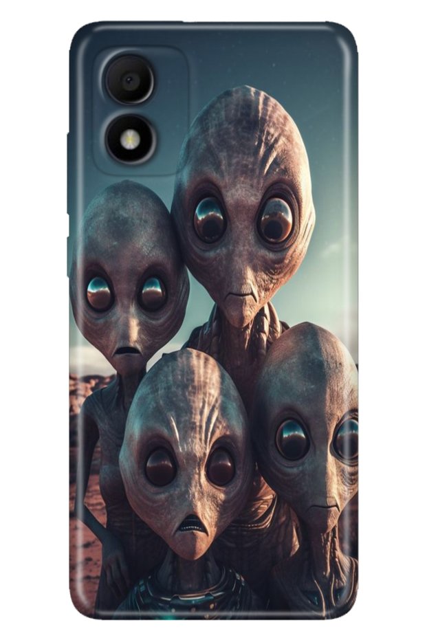 Tcl 303 Case Silicone Colorful Phone Case Ufo