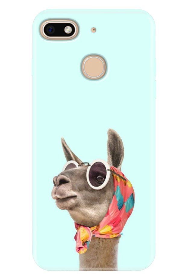 General Mobile GM 8 Go Case Patterned Silicone Colorful TPU UV Deve