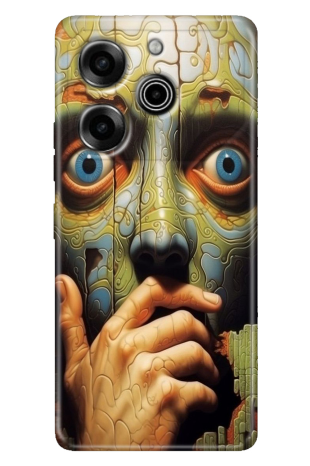 Tecno Pova 6 Pro Case Colorful Printing Soft Cover Flexible Silicone Illusion