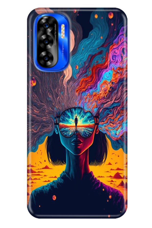 Reeder P13 Blue 2022 Case Trend Cover Silicone Cover Swirl