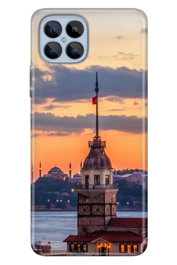 Omix X600 Case Colorful Flexible Silicone Themed Patterned Tpu Maiden's Tower