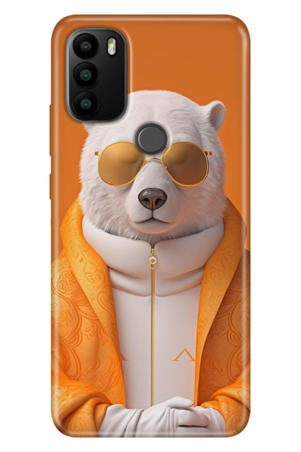 General Mobile Gm 21 Plus Case Printed Silicone Cover Style Bear