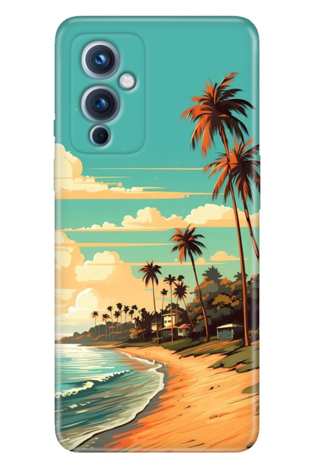 Oneplus 9 Case Patterned Silicone Colorful Tpu Uv Malibu