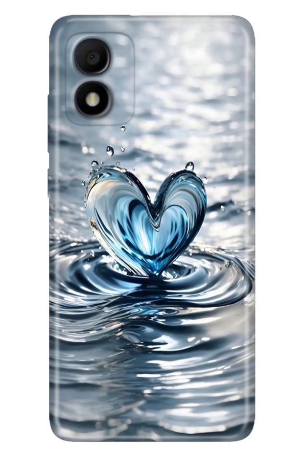 Tcl 303 Case Silicone Colorful Phone Case Love Drop