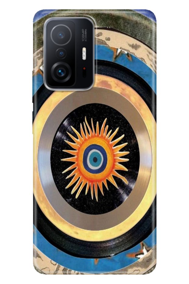 Xiaomi Mi 11t - 11t Pro Case Colorful Special Themed Patterned Silicone Tpu Evil Eye