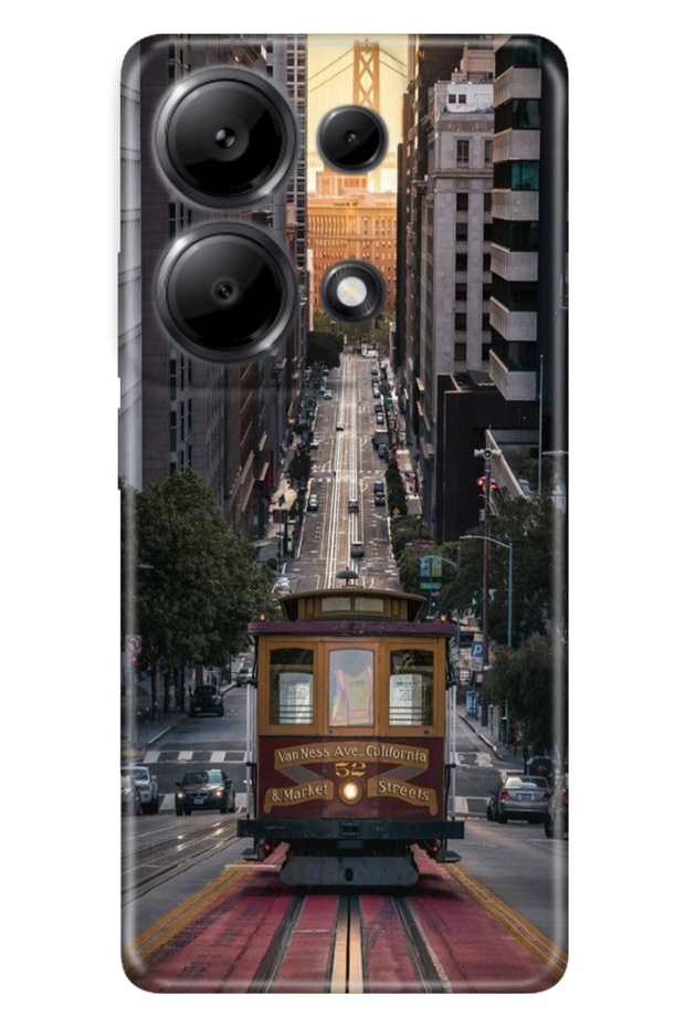 Xiaomi Redmi Note 13 Pro 4g Case Colorful Design Flexible Silicone California