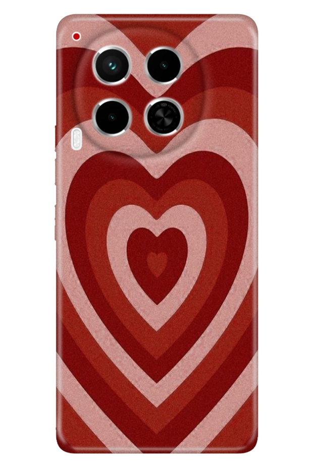 Tecno Camon 30 Case (Cl6) Compatible Silicone Patterned Cover Matte Heart