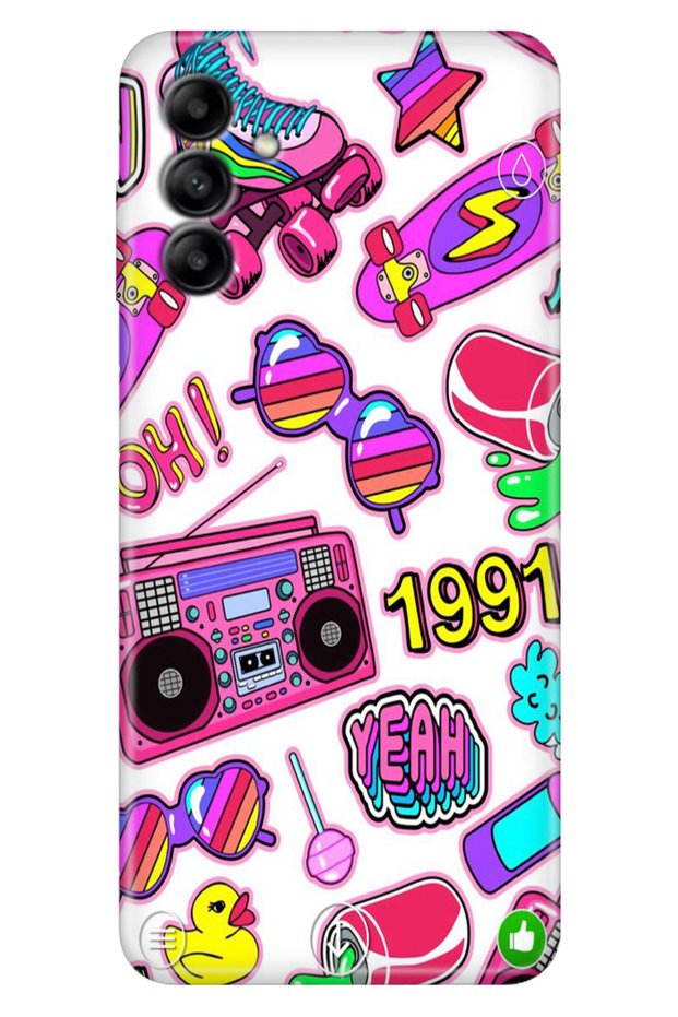 سامسونج جراب سامسونج جالاكسي A14 تصميم مرن من السيليكون 90s