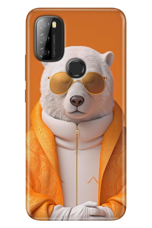 Reeder P13 Blue Max 2021 Case Rubber Print Silicone Cover Style Bear