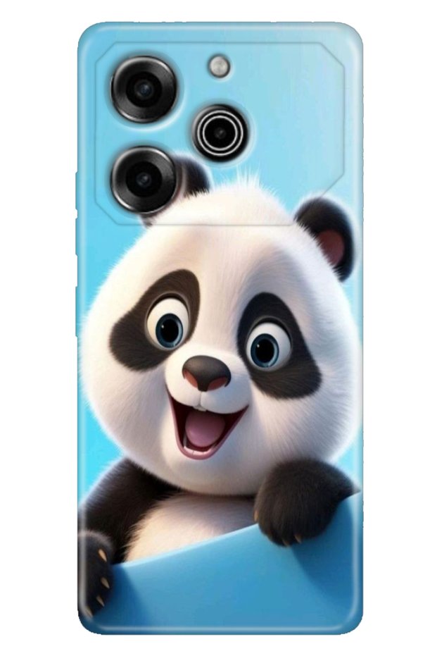 Tecno Pova 6 Pro Case Colorful Printing Soft Cover Flexible Silicone Panda