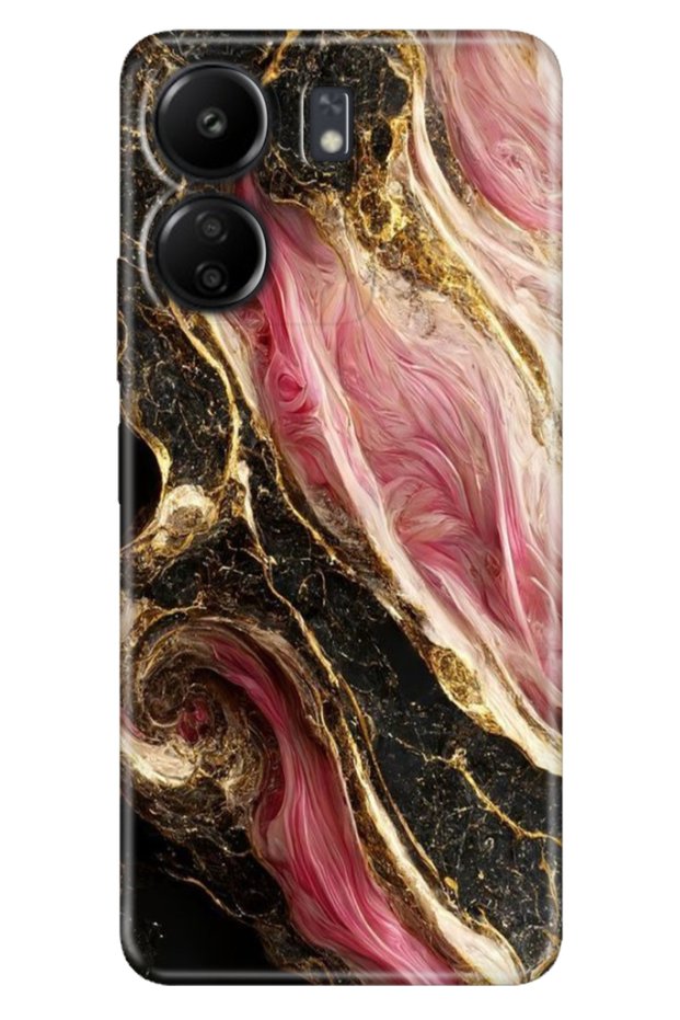 Xiaomi Redmi 13C - Poco C65 Case Colorful Flexible Silicone Themed Patterned Tpu Seattle Marble