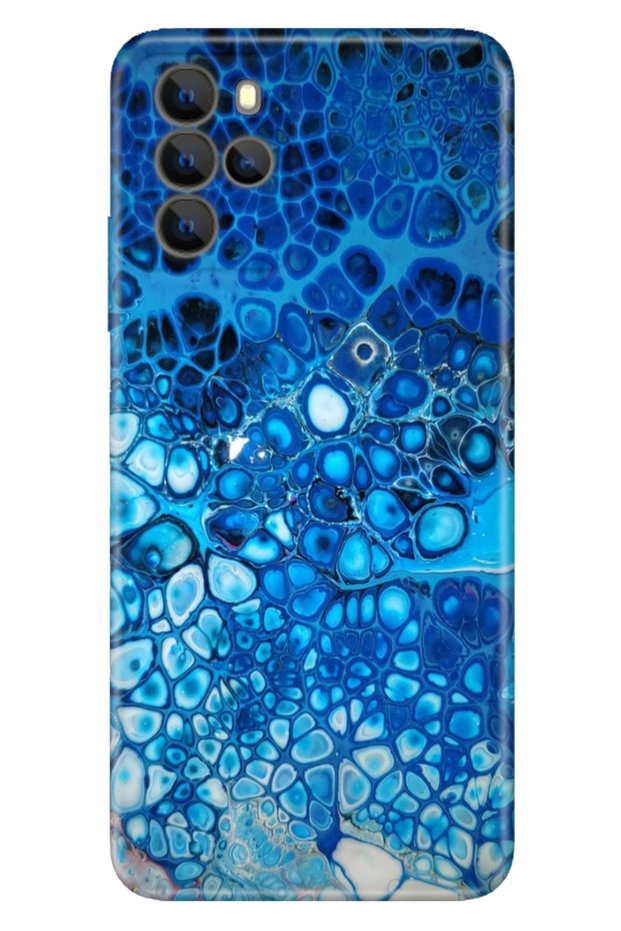 Omix X700 Case Hd Silicone Colorful Themed Patterned Tpu Deep Blue