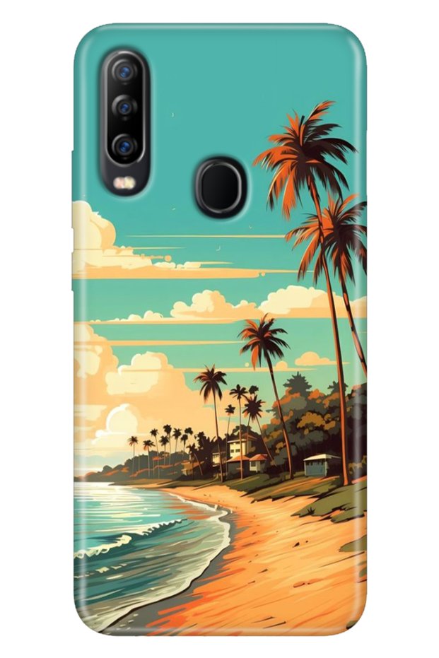General Mobile Gm 20 Pro Case Printed Silicone Case Uv Malibu
