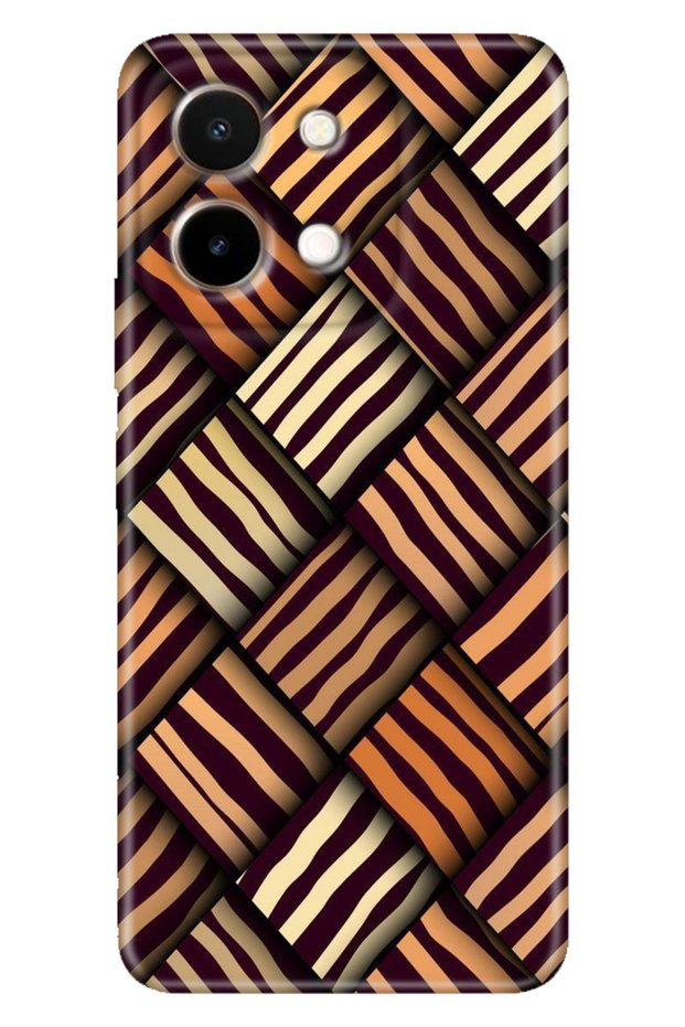 Vivo Y28 Case 6.68 "Patterned Silicone Hd Cover Leo