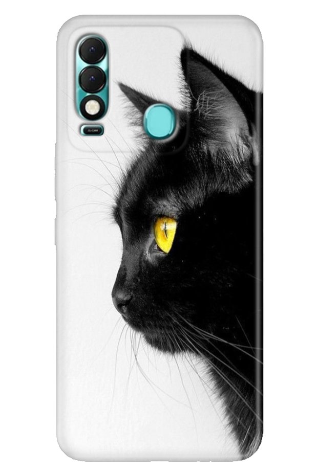 Tecno Spark 8t Case Patterned Cover Colorful Cat Look