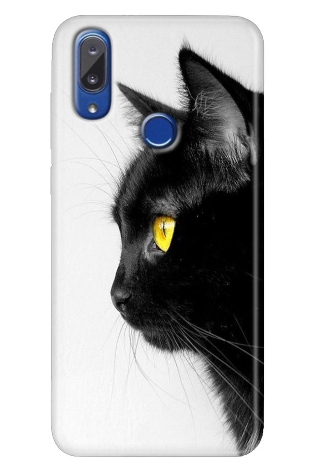 جراب Vestel Venus E5 منقوش ومطبوع عالي الدقة Vestel E5 من السيليكون ذو مظهر قطة