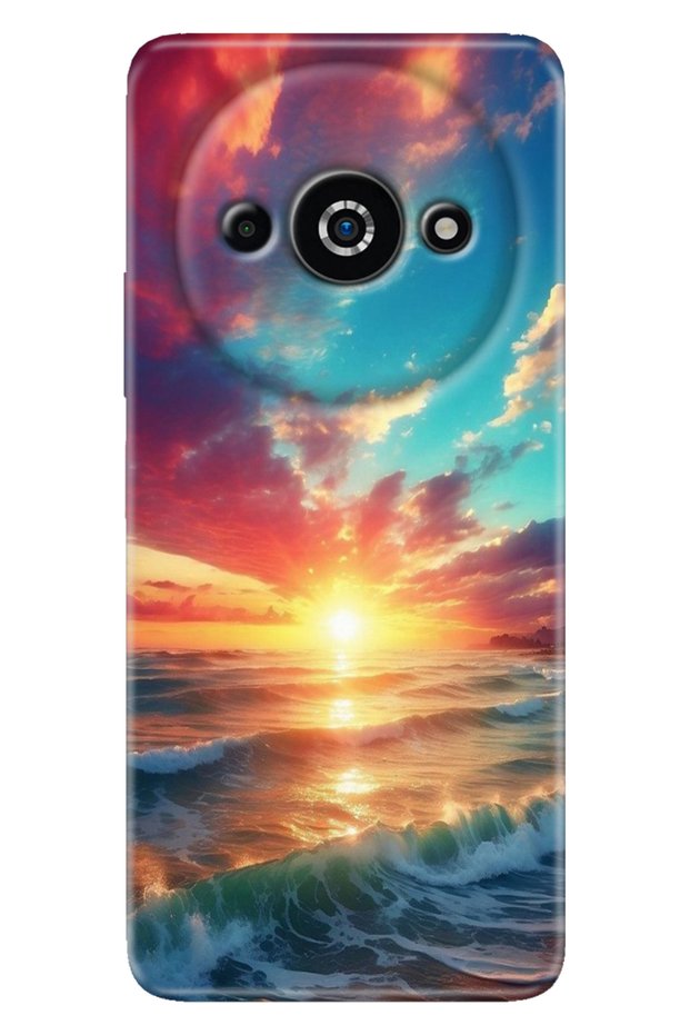 غلاف هاتف Xiaomi Poco C61 بتصميم محيط من السيليكون المطبوع