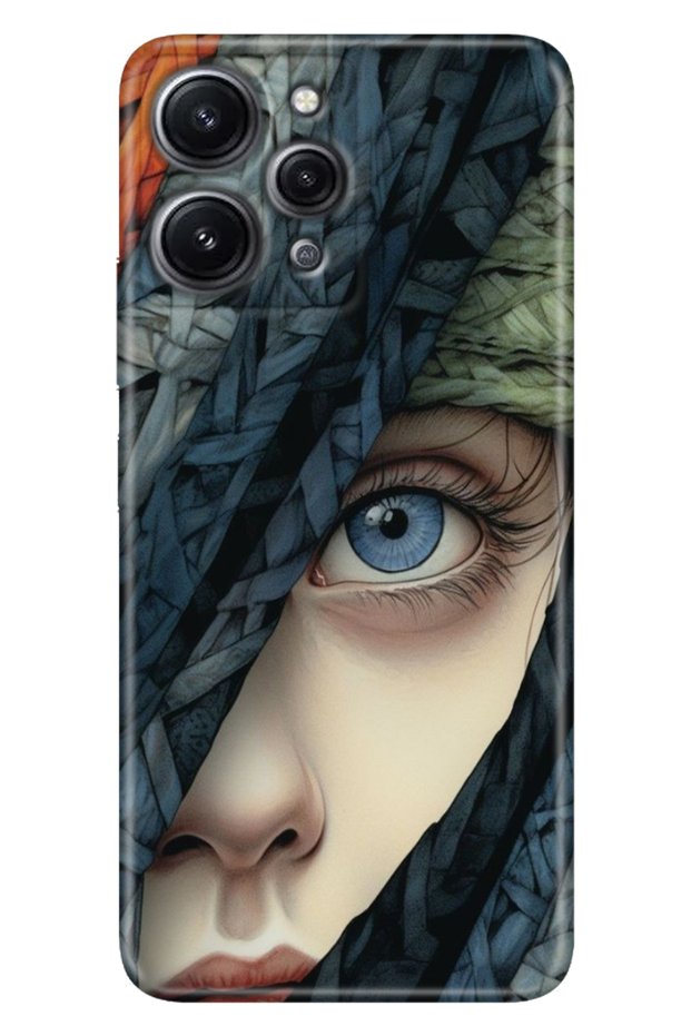 Xiaomi Redmi 12 Case Colorful Patterned Print Silicone Uv Silhouette