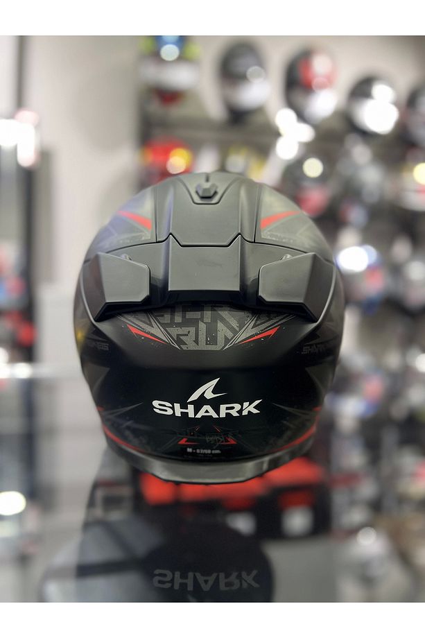D-Skwal 3 Blast-R Kapalı Kask Şeffaf Vizörlü - 4