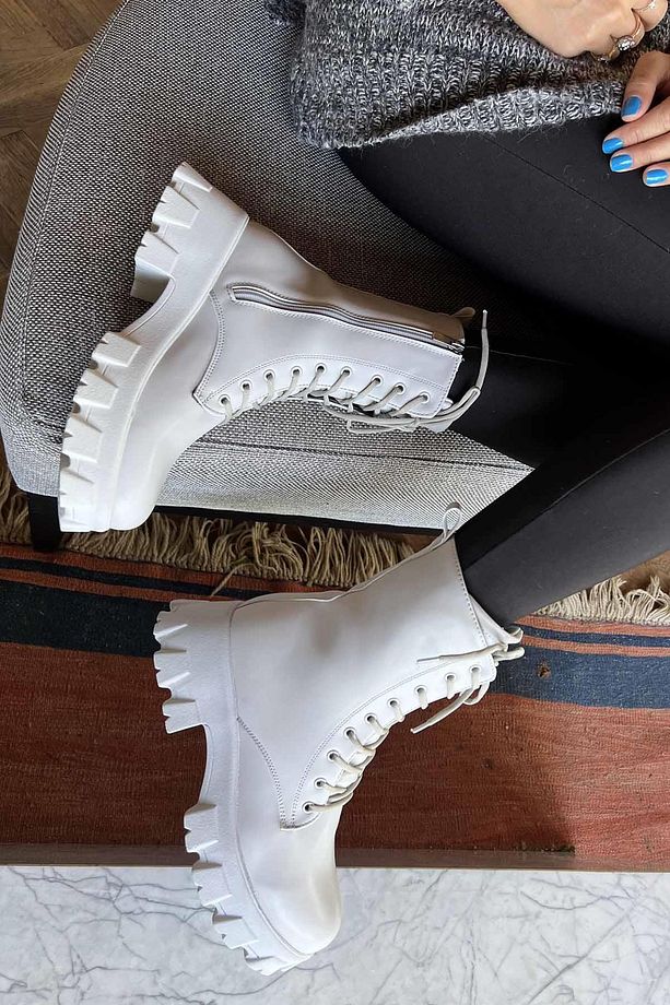 Gri Kadın Bot & Bootie K02823530009 - 1