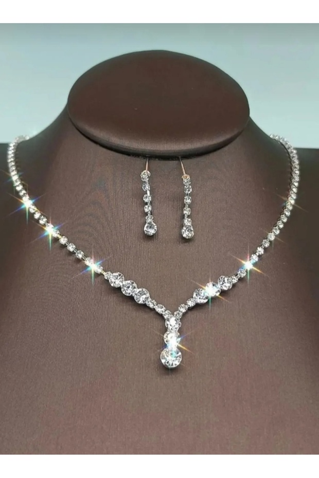 Kolye Küpe Set - 1