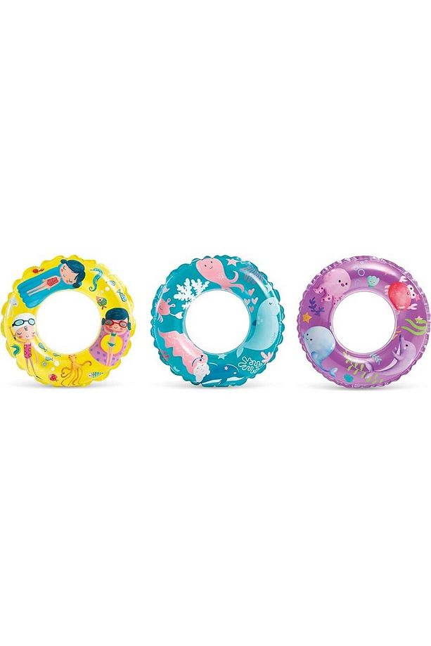 Şeffaf Desenli Simit 61 Cm. (59242) - 2