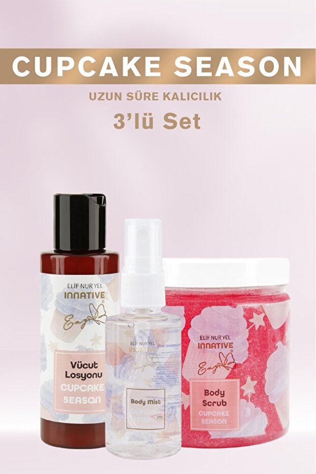 Cupcake Seasson Çanta Seti - 3