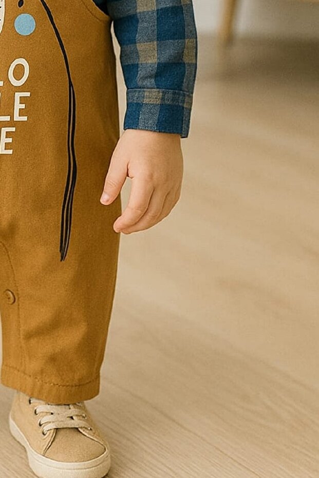 Erkek Bebek Gömlekli Slopet - 5