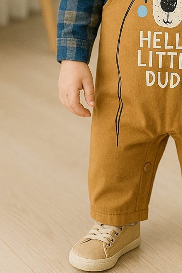 Erkek Bebek Gömlekli Slopet - 4