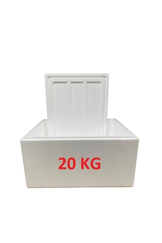 Strafor Köpük Kutu K1 20 Lt (İÇTEN: 51X37X24.5 CM) K-1 - 2