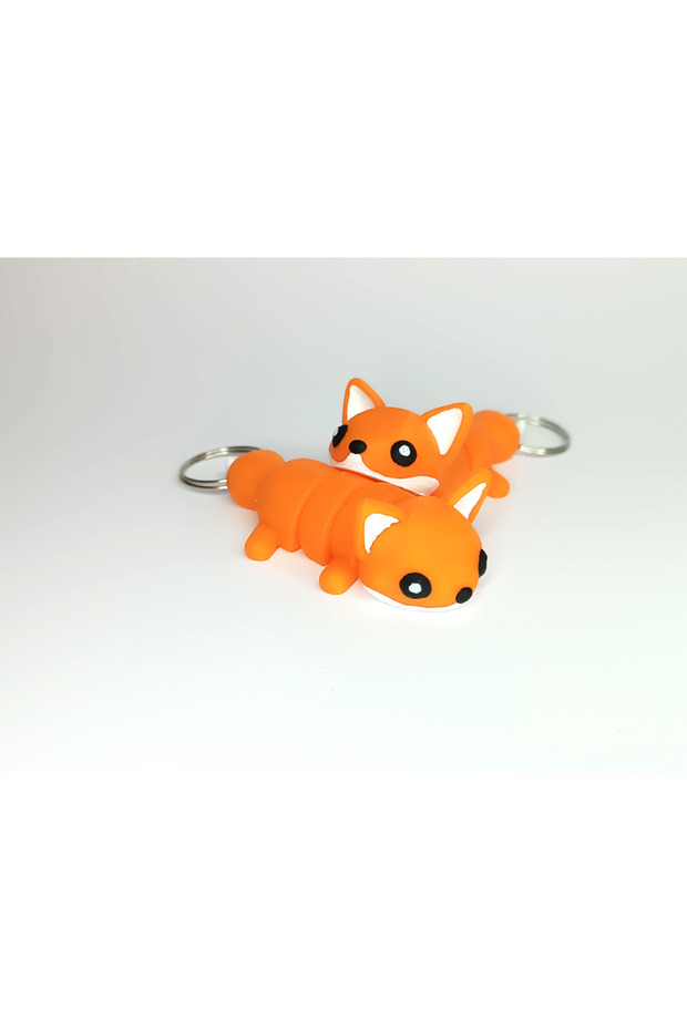 سلسلة مفاتيح متحركة على شكل ثعلب - 1