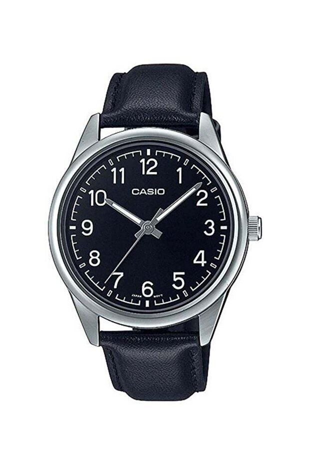 Casio Analog Leather Watch for Men MTP-V005L-1B4UDF - 1