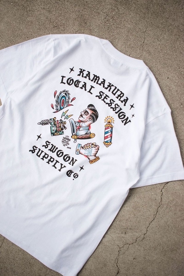Oversize Cut Short Sleeve Printed T-Shirt