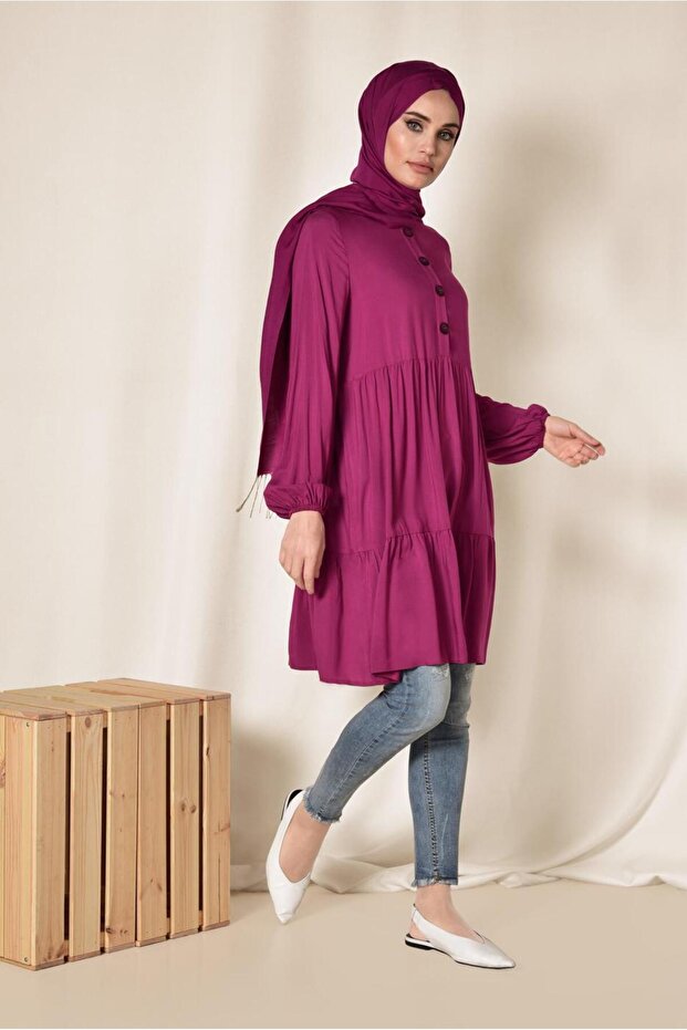 تونك بأزرار واسعة 4868 - 2