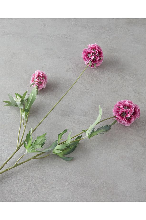 Star Flower Tek Dal Yapay Çiçek 71 cm Pembe - 2
