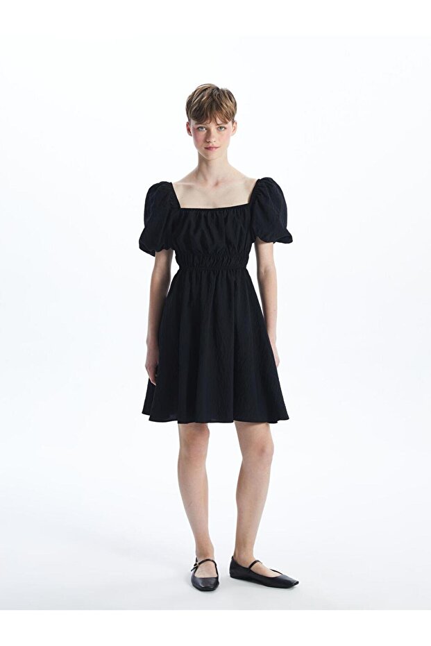 Square Neck Women's Dress (S5)