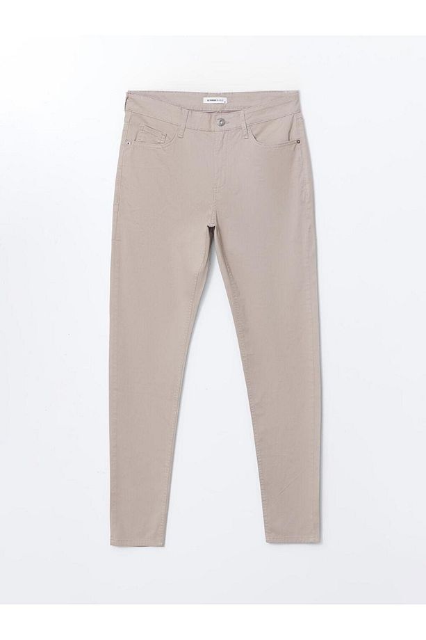 LCWAIKIKI Basic Dar Kalıp Gabardin Erkek Chino Pantolon - 5